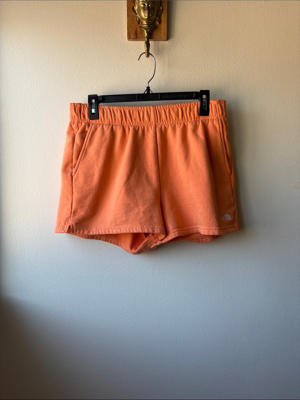 The North Face Women’s Orange Sweat Shorts Size Large